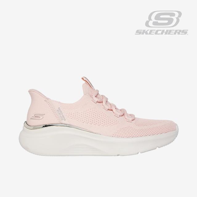・SKECHERS｜W Slip-Ins Bobs Sport B Love True Delight/ スケッチャーズ/スリップインズ ボブス スポート ビー ラブ トゥルー デライト/ライトピンク #