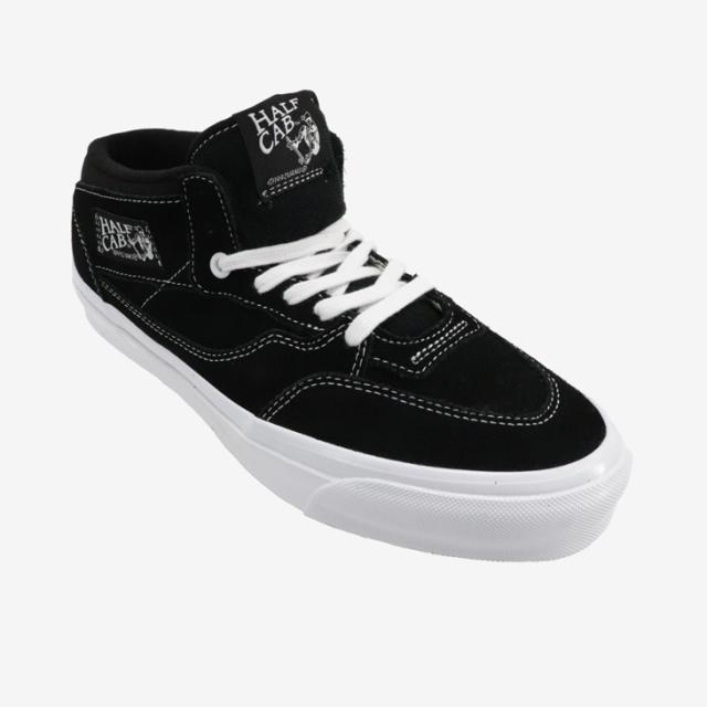 ・VANS Premium｜Half Cab Reissue 33 Lx Suede/ ヴァンズ/プレミアム ハーフ キャブ リイシュー 33 LX ラックス スエード/ブラックｘホワイト #