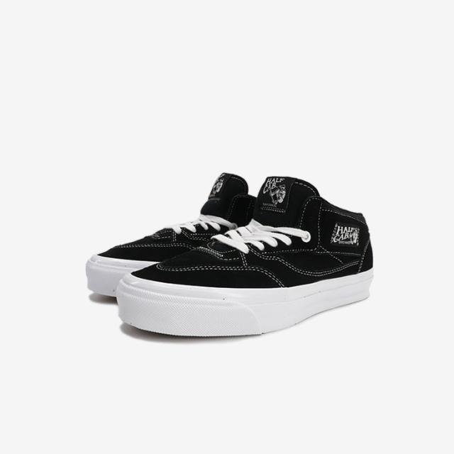 ・VANS Premium｜Half Cab Reissue 33 Lx Suede/ ヴァンズ/プレミアム ハーフ キャブ リイシュー 33 LX ラックス スエード/ブラックｘホワイト #