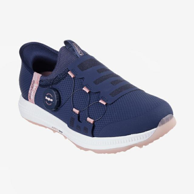 ：SKECHERS｜W Slip-Ins Go Golf Elite 5/ スケッチャーズ/スリップインズ ゴー ゴルフ エリート/ネイビーｘピンク #_2