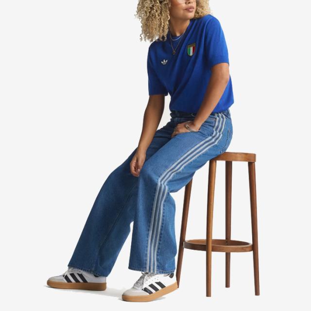 ・ADIDAS Originals｜Firebird Track Pants Denim/ アディダス/ファイヤーバード トラック パンツ デニム/ミィディアムヴィンテージデニム #_1