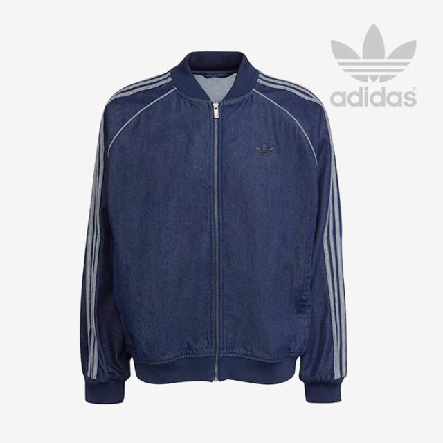 ・ADIDAS Originals｜SST Adicolor Loose Denim Stone Jacket/ アディダス/SST アディカラー ルーズ デニム ストーン ジャケット/インディゴデニム #