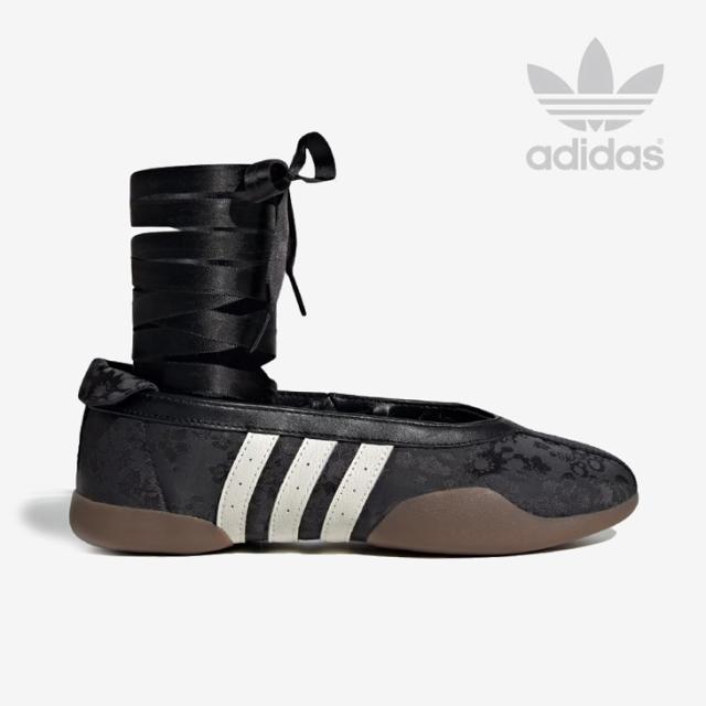 ・ADIDAS Originals｜W Taekwondo Mei Ballet Ribbon Lace Up/ アディダス/テコンドー メイ バレエ リボン レース アップ/コアブラックｘオフホワイト #