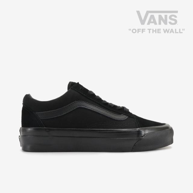 ・VANS Premium｜Old Skool LX Suede Canvas Blackout/ ヴァンズ/プレミアム オールド スクール ラックス スエード キャンバス ブラックアウト/ブラック #