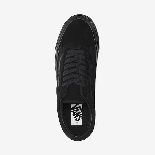 ・VANS Premium｜Old Skool LX Suede Canvas Blackout/ ヴァンズ/プレミアム オールド スクール ラックス スエード キャンバス ブラックアウト/ブラック #