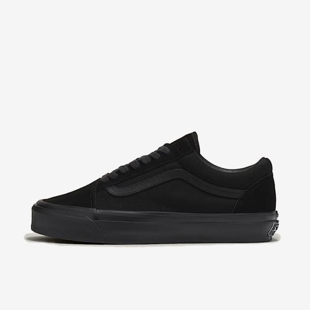 ・VANS Premium｜Old Skool LX Suede Canvas Blackout/ ヴァンズ/プレミアム オールド スクール ラックス スエード キャンバス ブラックアウト/ブラック #