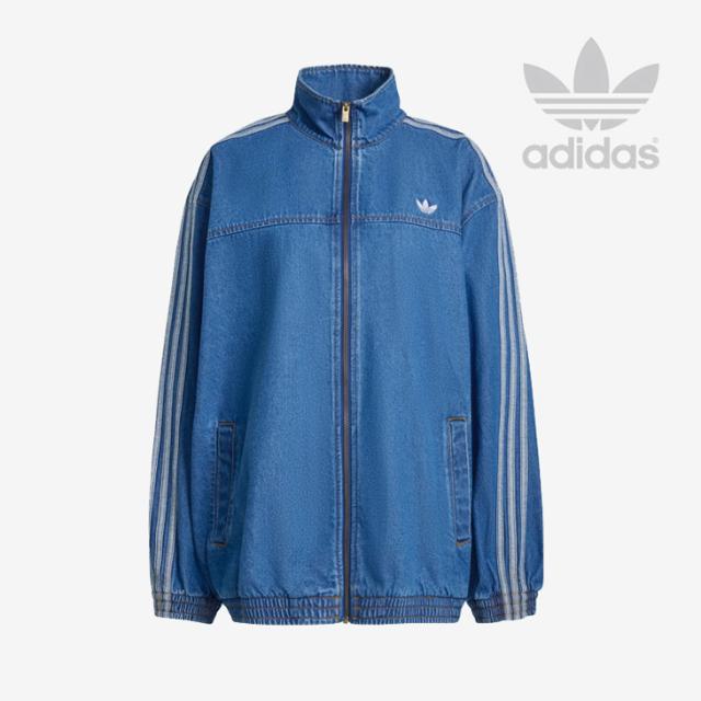 ・ADIDAS Originals｜W Firebird Adilenium Denim Track Top Jacket/ アディダス/ファイヤーバード アディレニウム デニム トラック トップ ジャケット/ミディアムビンテージ #