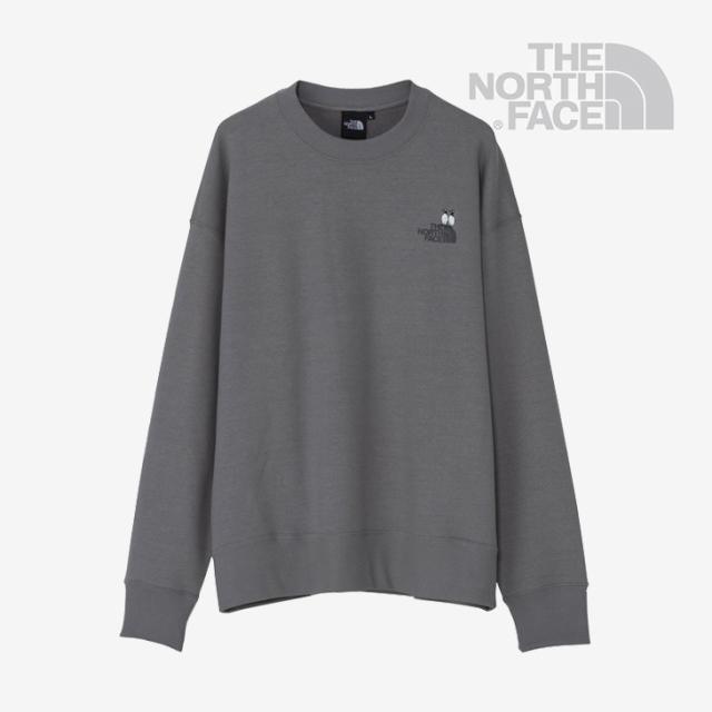 ・THE NORTH FACE｜Zoo Picker Crew Sweat Murre/ ノース フェイス/ズー ピッカー クルー スエット ウミガラス/スモークドパール #