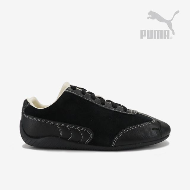 ・PUMA｜Speedcat Icon Suede/ プーマ/スピードキャット アイコン スエード/ブラックｘフロステッドアイボリー #