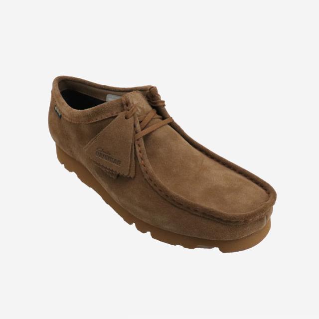 ・CLARKS｜Wallabee Gore-Tex Suede Vibram/ クラークス/ワラビー ゴアテックス スエード ビブラム/コーラブラウン #_1