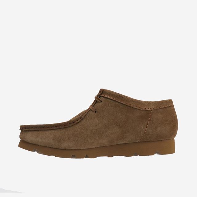 ・CLARKS｜Wallabee Gore-Tex Suede Vibram/ クラークス/ワラビー ゴアテックス スエード ビブラム/コーラブラウン #_4
