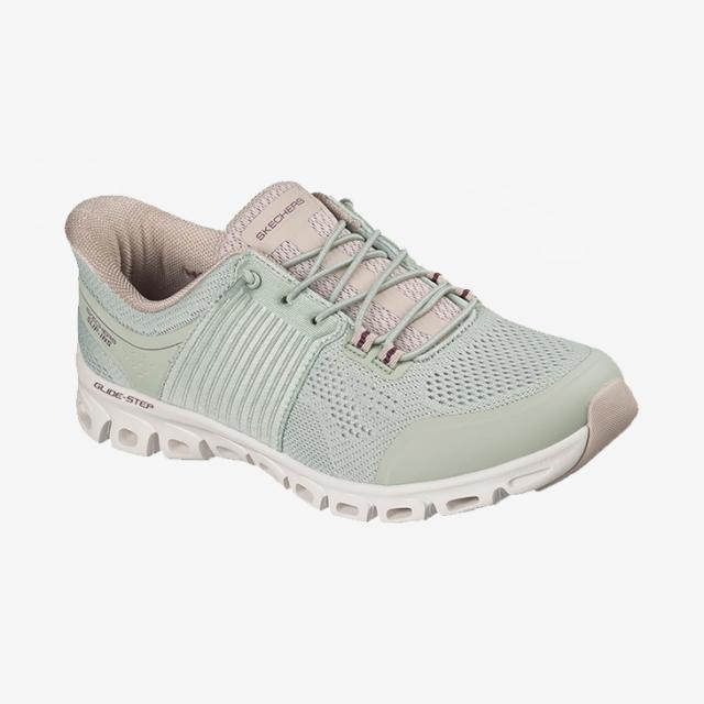 ：SKECHERS｜W Slip-Ins Glide Step Stargaze/ スケッチャーズ/スリップインズ グライドステップ スターゲイズ/セージ #_2