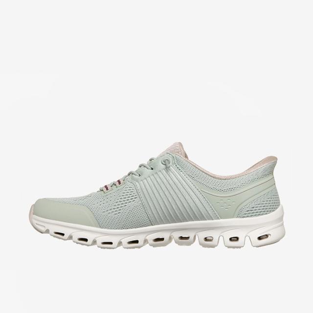：SKECHERS｜W Slip-Ins Glide Step Stargaze/ スケッチャーズ/スリップインズ グライドステップ スターゲイズ/セージ #_5