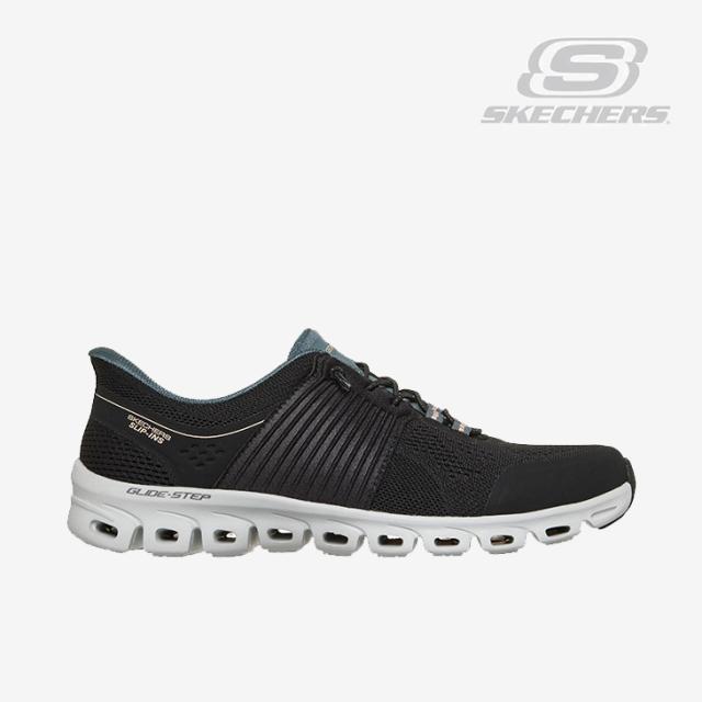 ：SKECHERS｜W Slip-Ins Glide Step Stargaze/ スケッチャーズ/スリップインズ グライドステップ スターゲイズ/ブラック #