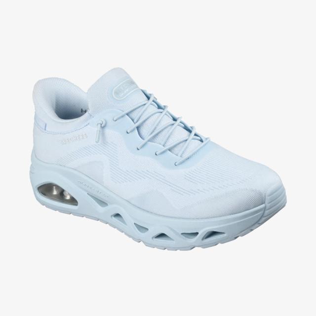 ：SKECHERS｜W Slip-Ins Uno Glide-Step Air Gliders/ スケッチャーズ/スリップインズ ウノ グライドステップ エア グライダーズ/ライトブルー #_2