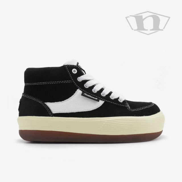 ・NORTH WAVE｜Espresso Chilli Mid 90s Suede/ ノース ウェーブ/エスプレッソ チル ミッド 90s スエード/ブラックｘホワイト #