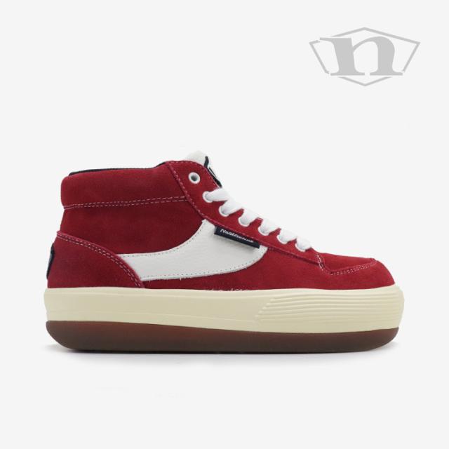 ・NORTH WAVE｜Espresso Chilli Mid 90S Suede/ ノース ウェーブ/エスプレッソ チル ミッド 90s スエード/レッドｘホワイト #