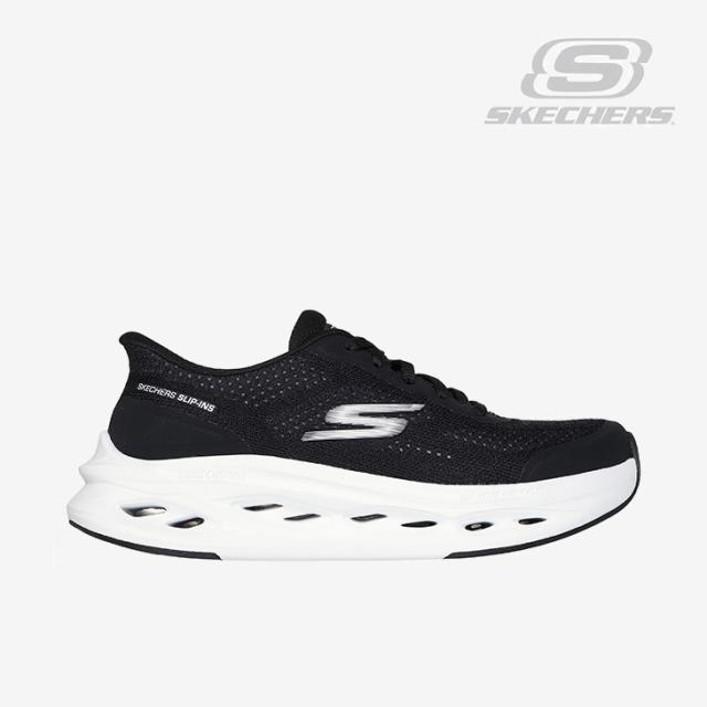 ・SKECHERS｜W Slip-Ins Max Cushioning Glide-Step Hartford/ スケッチャーズ/スリップインズ マックス クッショニング グライドステップ ハートフォード/ブラックｘホワイト # 12,276円