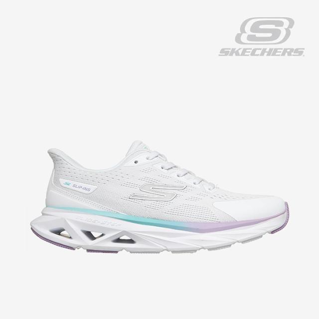 ：SKECHERS｜W Slip-Ins Glide-Step Vortex/ スケッチャーズ/スリップインズ グライドステップ ボルテックス/ホワイトｘマルチ #