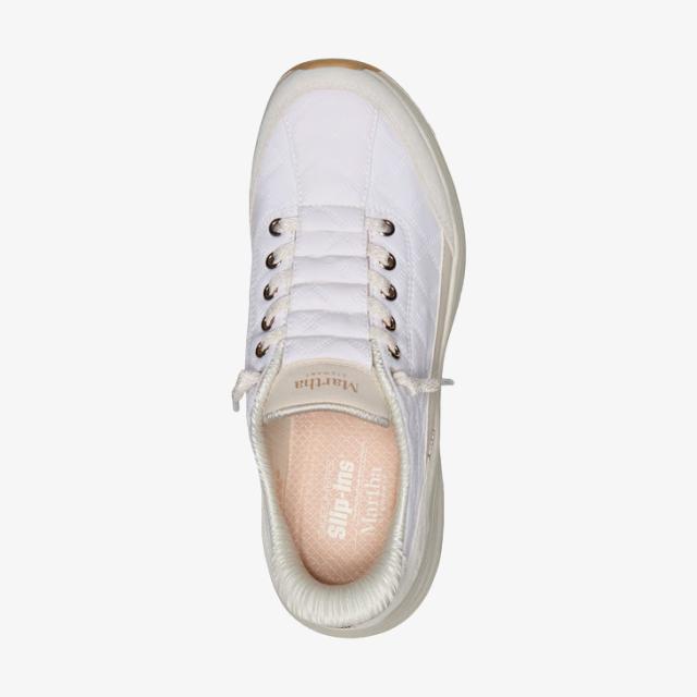 ：SKECHERS｜W Slip-Ins Martha Stewart Contour Foam Cozy Fit Sweet Serenity/ スケッチャーズ/スリップインズ マーサ スチュアート コンツアー フォーム コージー フィット スウィート セレニティー/オフホワイト #_3