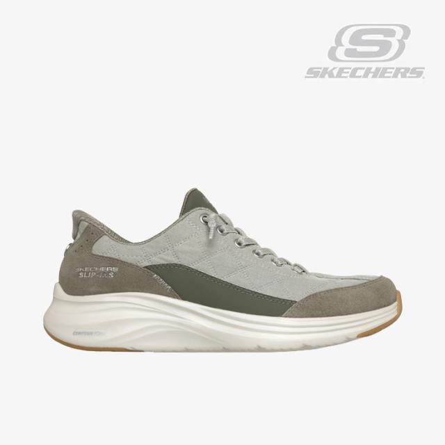 ：SKECHERS｜W Slip-Ins Martha Stewart Contour Foam Cozy Fit Sweet Serenity/ スケッチャーズ/スリップインズ マーサ スチュアート コンツアー フォーム コージー フィット スウィート セレニティー/セージ #