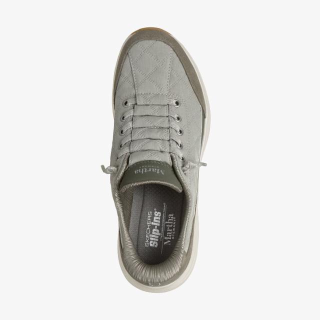 ：SKECHERS｜W Slip-Ins Martha Stewart Contour Foam Cozy Fit Sweet Serenity/ スケッチャーズ/スリップインズ マーサ スチュアート コンツアー フォーム コージー フィット スウィート セレニティー/セージ #_3