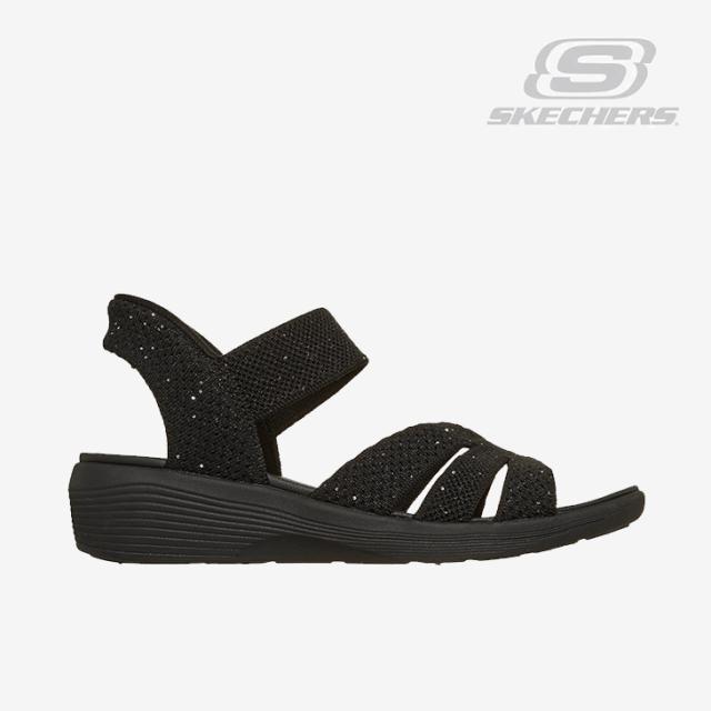 ：SKECHERS｜W Slip-Ins Aliya Sparkling Plays/ スケッチャーズ/スリップインズ アリヤ スパークリング プレイズ/ブラックｘブラック # 6,241円