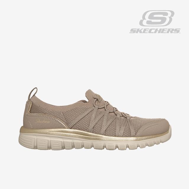 ：SKECHERS｜W Graceful Pure Crush/ スケッチャーズ/グレースフル ピュア クラッシュ/トープｘゴールド # 5,908円