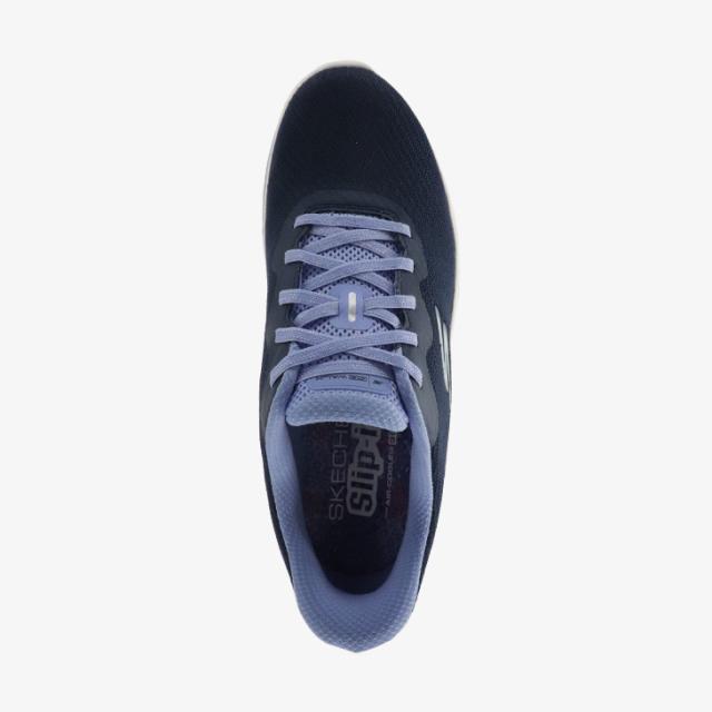 ：SKECHERS｜W Slip-Ins Go Walk 8 Nadia/ スケッチャーズ/スリップインズ ゴーウォーク ナディア/ネイビーｘブルー #_3