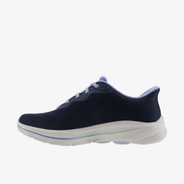 ：SKECHERS｜W Slip-Ins Go Walk 8 Nadia/ スケッチャーズ/スリップインズ ゴーウォーク ナディア/ネイビーｘブルー #_5