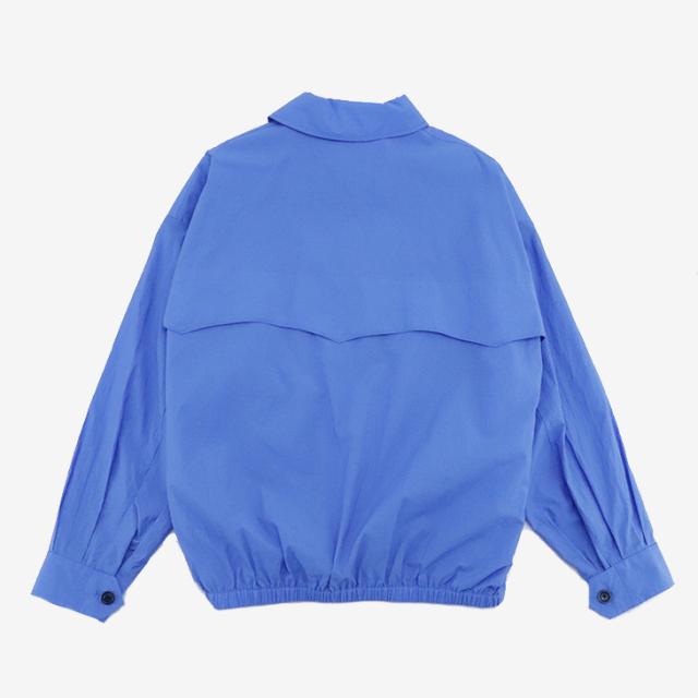 ・BARACUTA｜Box Bomber Harrington Jacket/ バラクータ/ボックス ボンバー ハリントン ジャケット/ブルー #_1