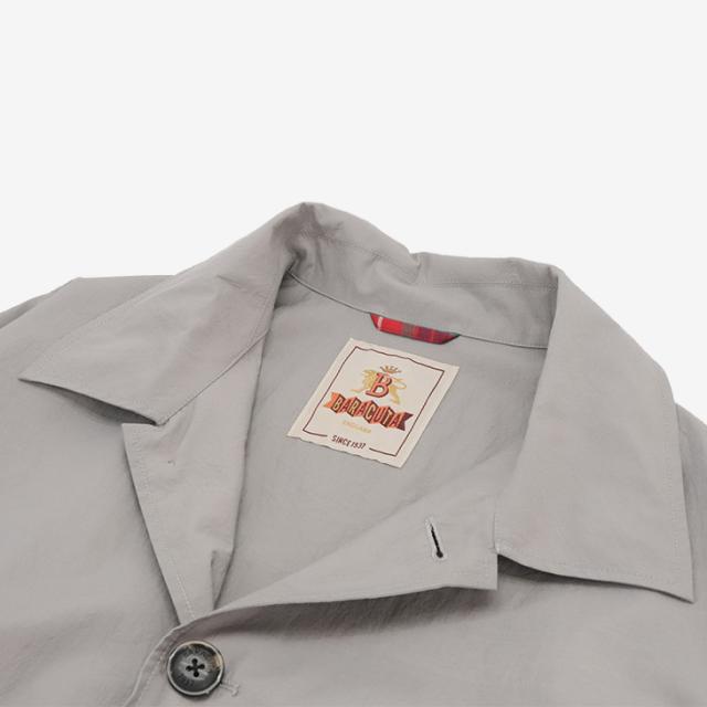 ・BARACUTA｜Box Bomber Harrington Jacket/ バラクータ/ボックス ボンバー ハリントン ジャケット/ライトグレー #_4