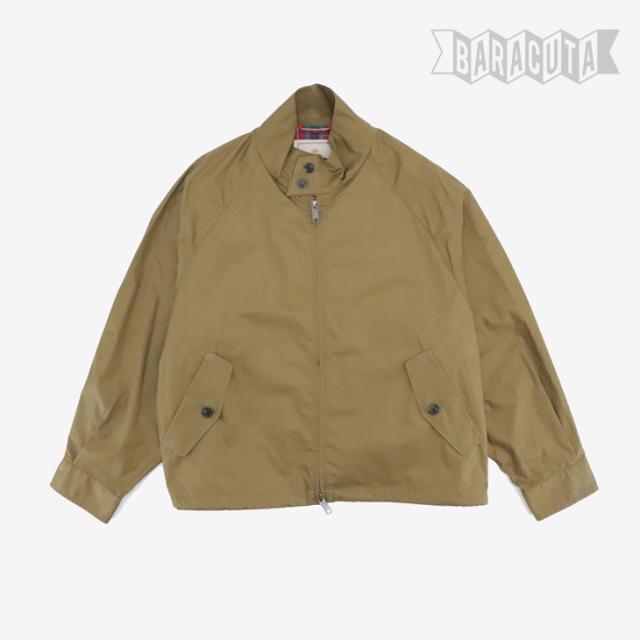 ・BARACUTA｜W G5 Harrington Jacket Cotton Typewriter/ バラクータ/G5 ハリントン ジャケット コットン タイプライター/ベージュ #