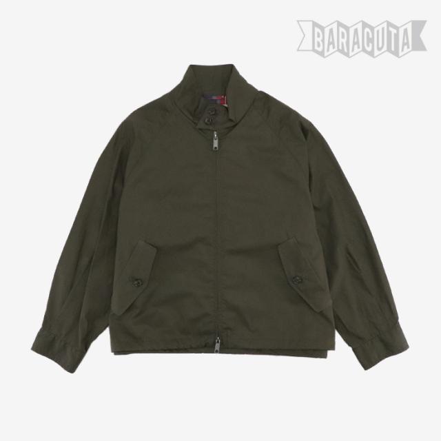 ・BARACUTA｜W G5 Harrington Jacket Cotton Typewriter/ バラクータ/G5 ハリントン ジャケット コットン タイプライター/カーキ #