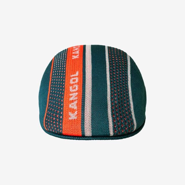・KANGOL｜Tropic Game-Stripe 507 Hunting/ カンゴール/トロピック ゲームストライプ 507 ハンチング/セレスティアルティール #_1