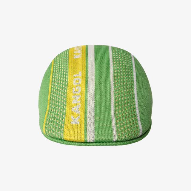 ・KANGOL｜Tropic Game-Stripe 507 Hunting/ カンゴール/トロピック ゲームストライプ 507 ハンチング/レトログリーン #_1