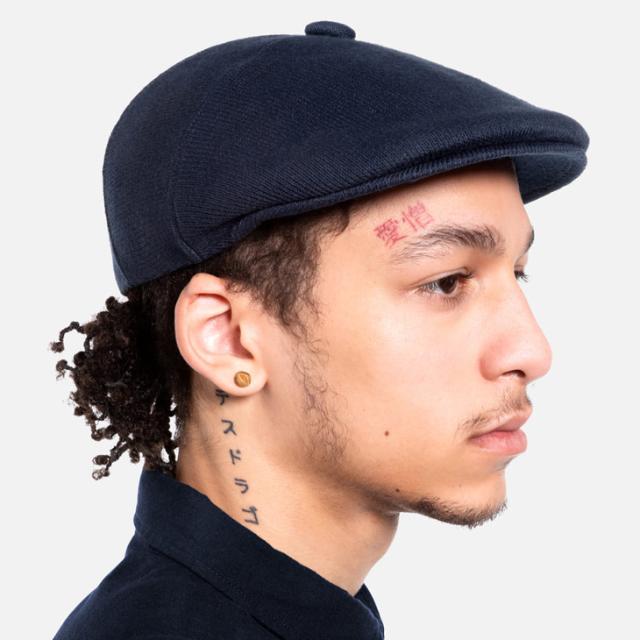 ・KANGOL｜Bamboo Panel 575 Hunting/ カンゴール/バンブー パネル 575 ハンチング/ダークブルー #_2