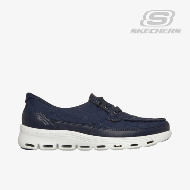 ・SKECHERS｜W Slip-Ins Glide-Step Serene Cozy Fit Newport/ スケッチャーズ/スリップインズ グライドステップ セリーン コージーフィット ニューポート/ネイビー #