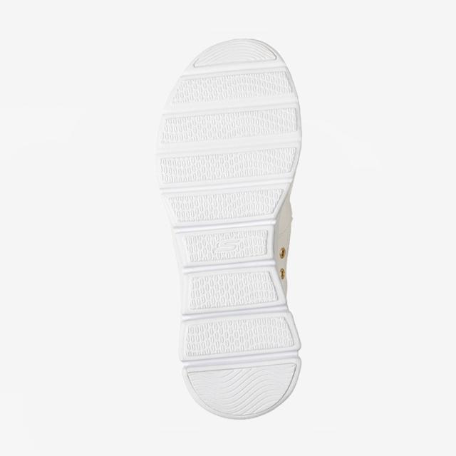 ・SKECHERS｜W Slip-Ins Glide-Step Serene Cozy Fit Newport/ スケッチャーズ/スリップインズ グライドステップ セリーン コージーフィット ニューポート/ホワイトｘゴールド #_4