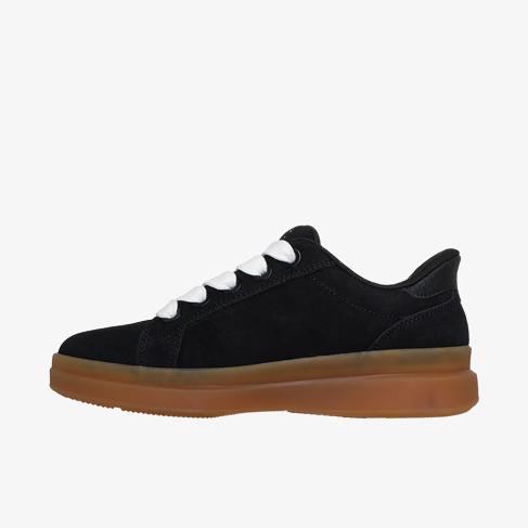 ・SKECHERS｜W ｘSnoop Dogg Slip-Ins Courtside Cali Girls/ スケッチャーズ/スリップインズ スヌープ ドッグ コートサイド カリ ガールズ/ブラックｘホワイト #_5