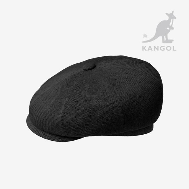 ・KANGOL｜Bamboo Hawker Casquette Hunting/ カンゴール/バンブー ホーカー キャスケット ハンチング/ブラック #