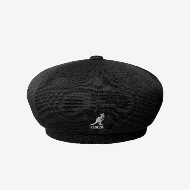 ・KANGOL｜Bamboo Hawker Casquette Hunting/ カンゴール/バンブー ホーカー キャスケット ハンチング/ブラック #_1