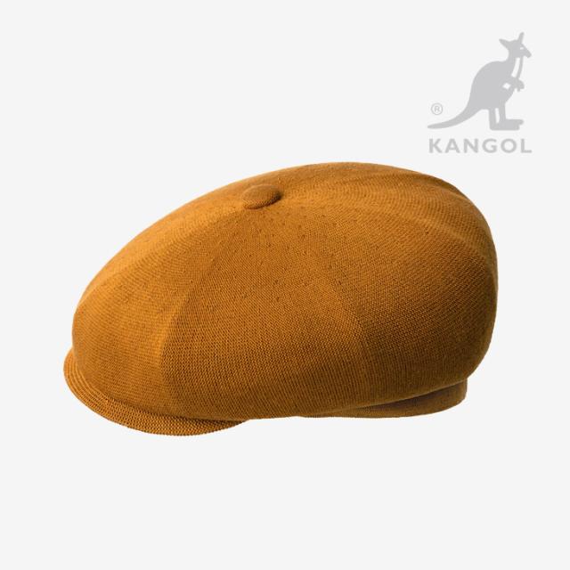 ・KANGOL｜Bamboo Hawker Casquette Hunting/ カンゴール/バンブー ホーカー ハンチング/ラスティックキャラメル #