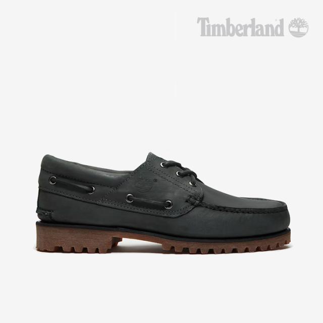 ・TIMBERLAND｜3-Eye Lug Boat Shoe Lake House Nubuck/ ティンバーランド/スリーアイ ラグ ボート シューズ レイク ハウス ヌバック/ダークグレー #
