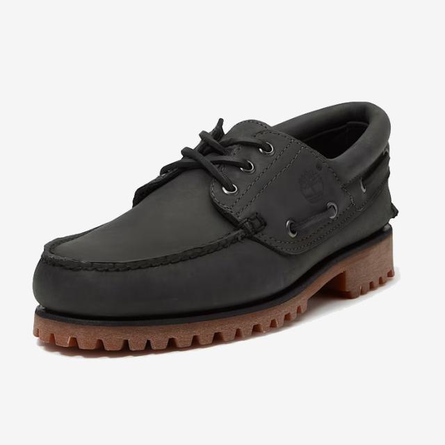 ・TIMBERLAND｜3-Eye Lug Boat Shoe Lake House Nubuck/ ティンバーランド/スリーアイ ラグ ボート シューズ レイク ハウス ヌバック/ダークグレー #