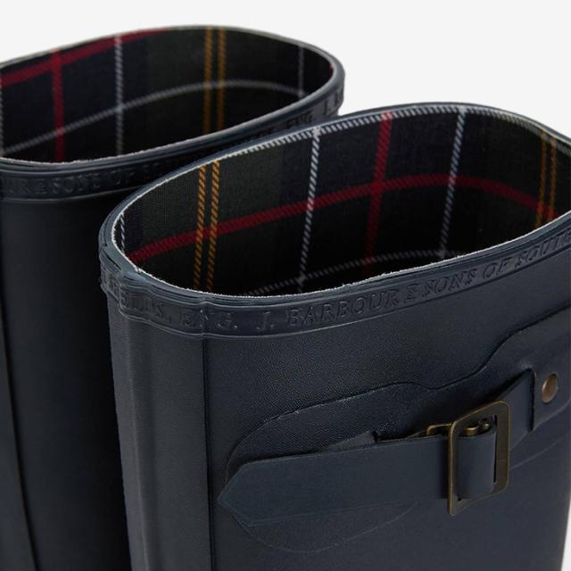 ・BARBOUR｜W Bede Side Strap Tall Welly Rain Boots/ バブアー/ビード サイド ストラップ トール ウィリー レイン ブーツ/ネイビー #_6