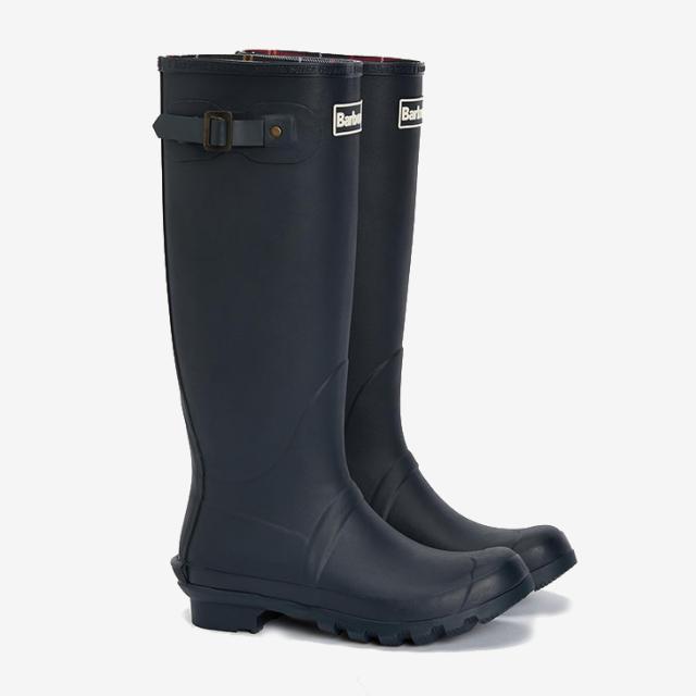 ・BARBOUR｜W Bede Side Strap Tall Welly Rain Boots/ バブアー/ビード サイド ストラップ トール ウィリー レイン ブーツ/ネイビー #_8