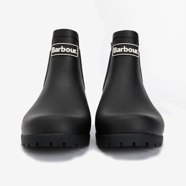 ・BARBOUR｜W Wilton Side Gore Chelsea Welly Rain Boots/ バブアー/ウィルトン サイド ゴア チェルシー ウィリー レイン ブーツ/ブラック #_4