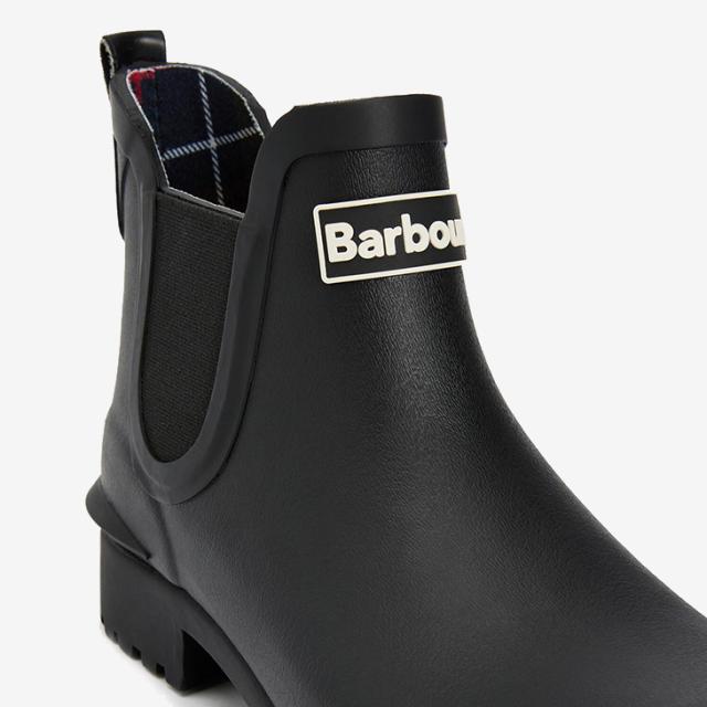・BARBOUR｜W Wilton Side Gore Chelsea Welly Rain Boots/ バブアー/ウィルトン サイド ゴア チェルシー ウィリー レイン ブーツ/ブラック #_7