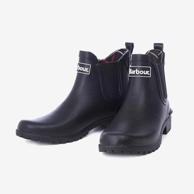 ・BARBOUR｜W Wilton Side Gore Chelsea Welly Rain Boots/ バブアー/ウィルトン サイド ゴア チェルシー ウィリー レイン ブーツ/ネイビー #_4